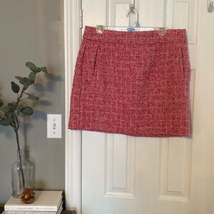 Banana Republic mini skirt, pink, size 12